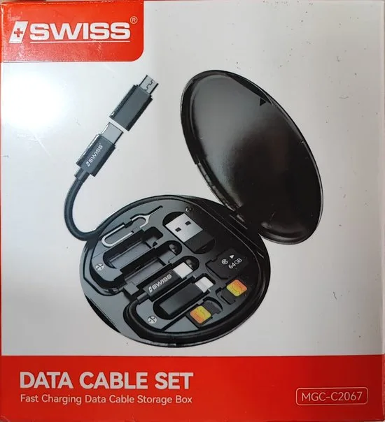 iSWISS Datakabel Set – USB-C & Multiport