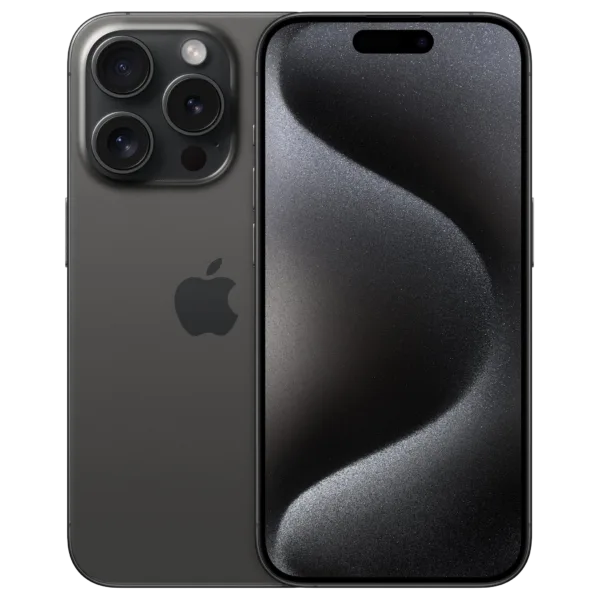 Apple iPhone 15 Pro 128GB Black Titanium refurbished