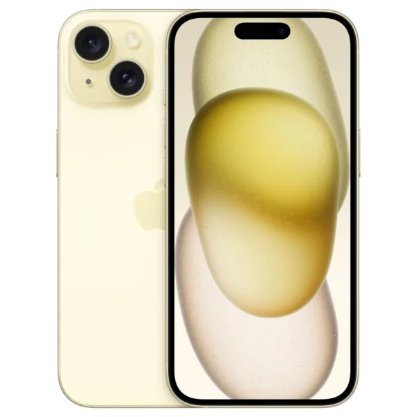 Apple iPhone 15 128GB Geel refurbished