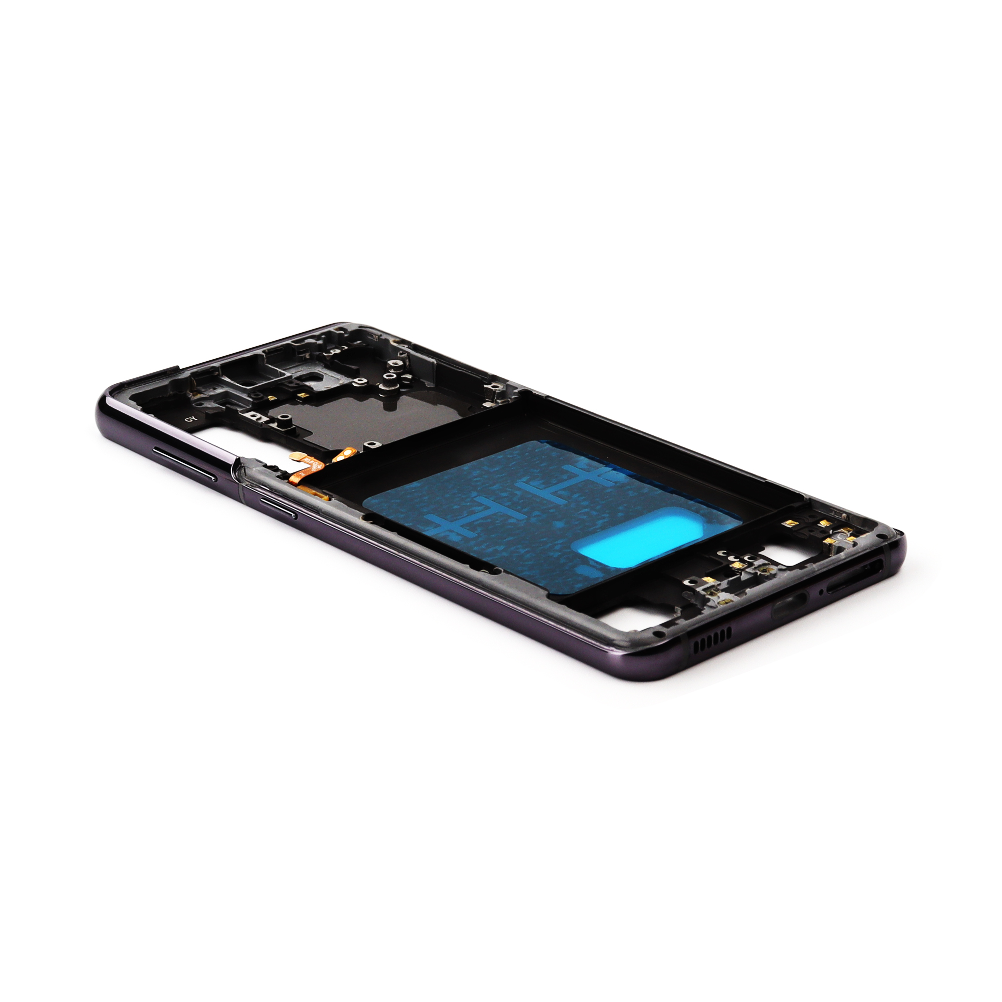 Samsung Middenframe voor Samsung Galaxy S21 (SM-G991B) Zwart OEM-Equivalent