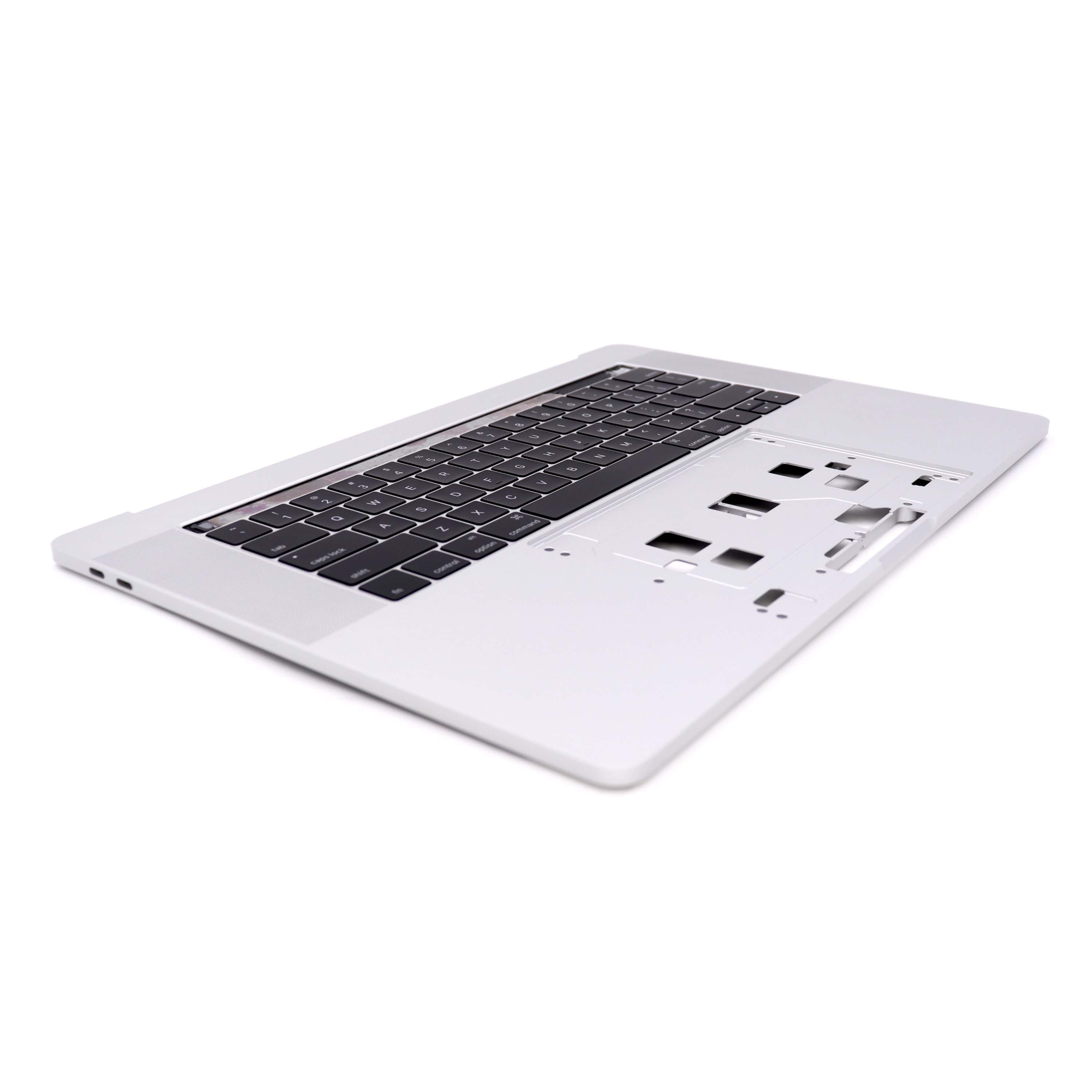 Apple Keyboard Complete met behuizing (US) voor MacBook Pro Retina 15 A1707 Zilver OEM-Equivalent