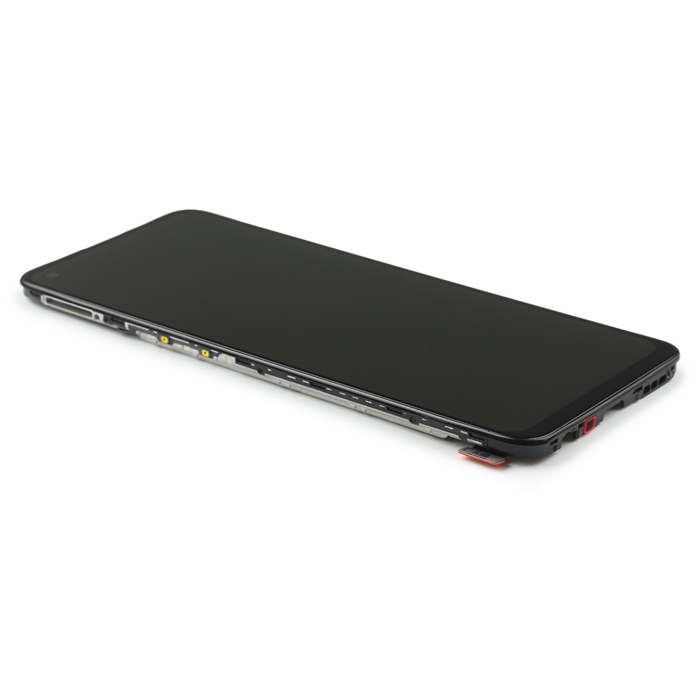 Oppo Display Complete with Housing For Oppo A74 4G Black OEM-Equivalent
