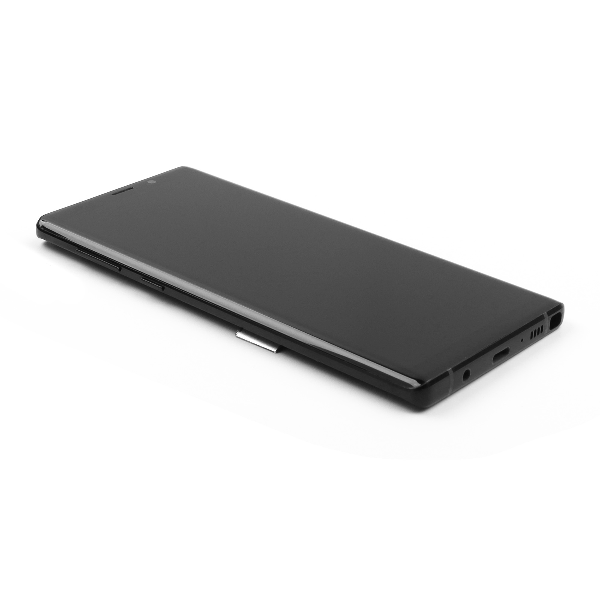 Samsung Scherm met frame voor Samsung Galaxy Note 9 (N960F) Middernachtzwart Soft Oled