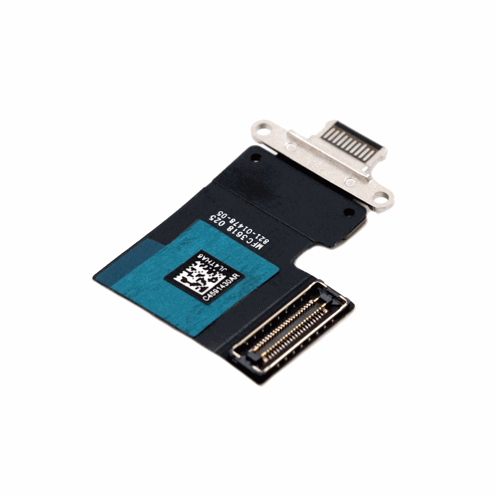 Apple Oplaadpoort voor iPad Pro 11 (2018) Zwart OEM-Equivalent