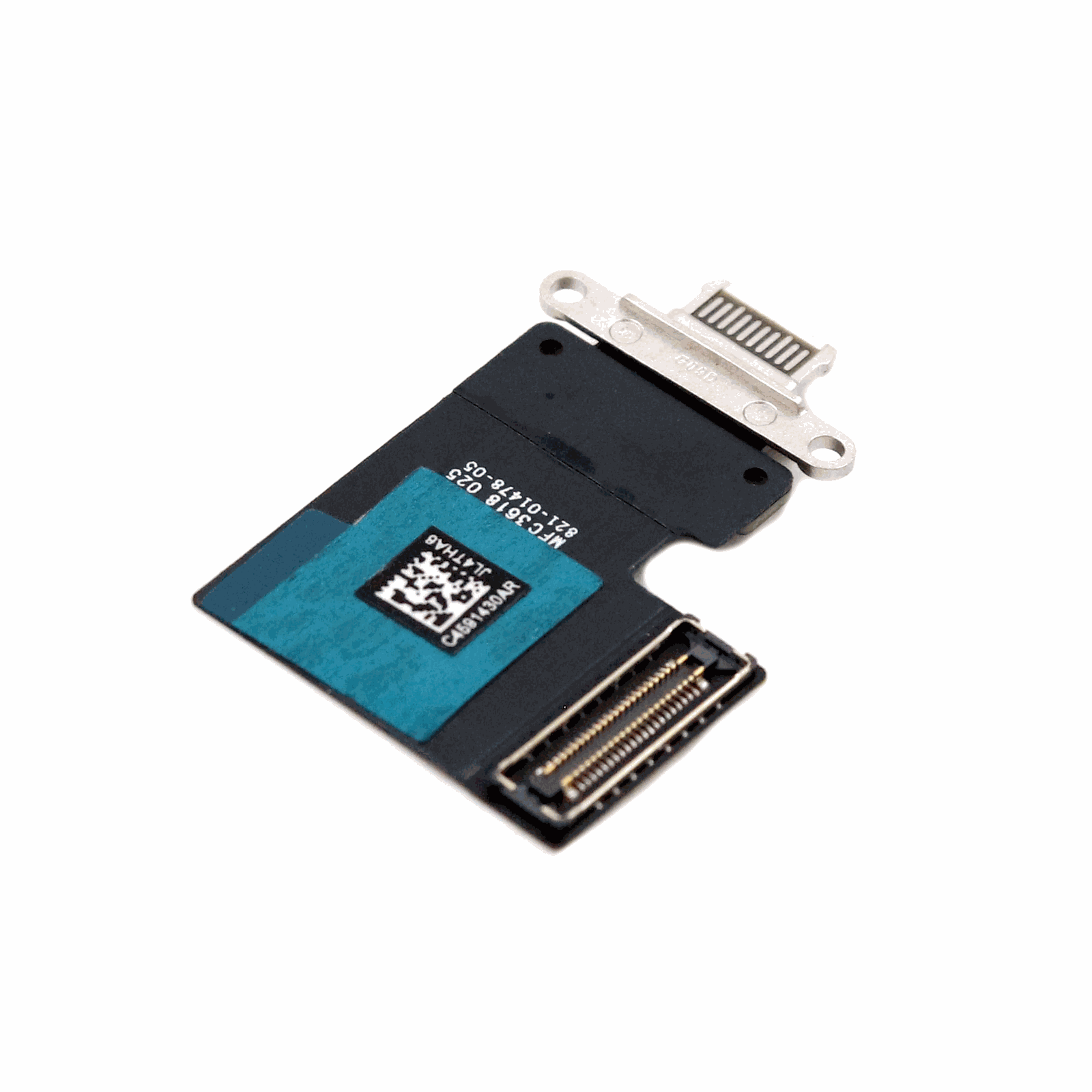 Apple Oplaadpoort voor iPad Pro 11 (2018) Wit OEM-Equivalent