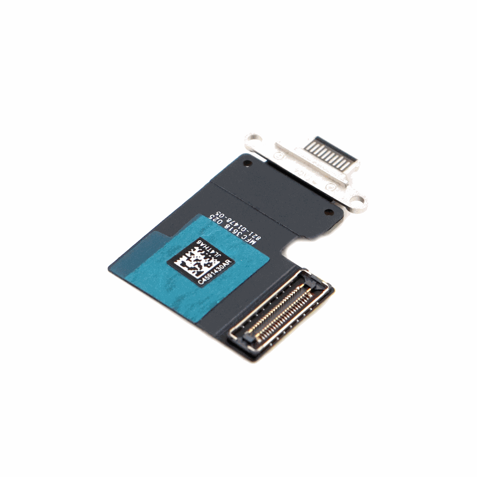 Apple Oplaadpoort voor iPad Pro 12.9 (2018) Zwart OEM-Equivalent
