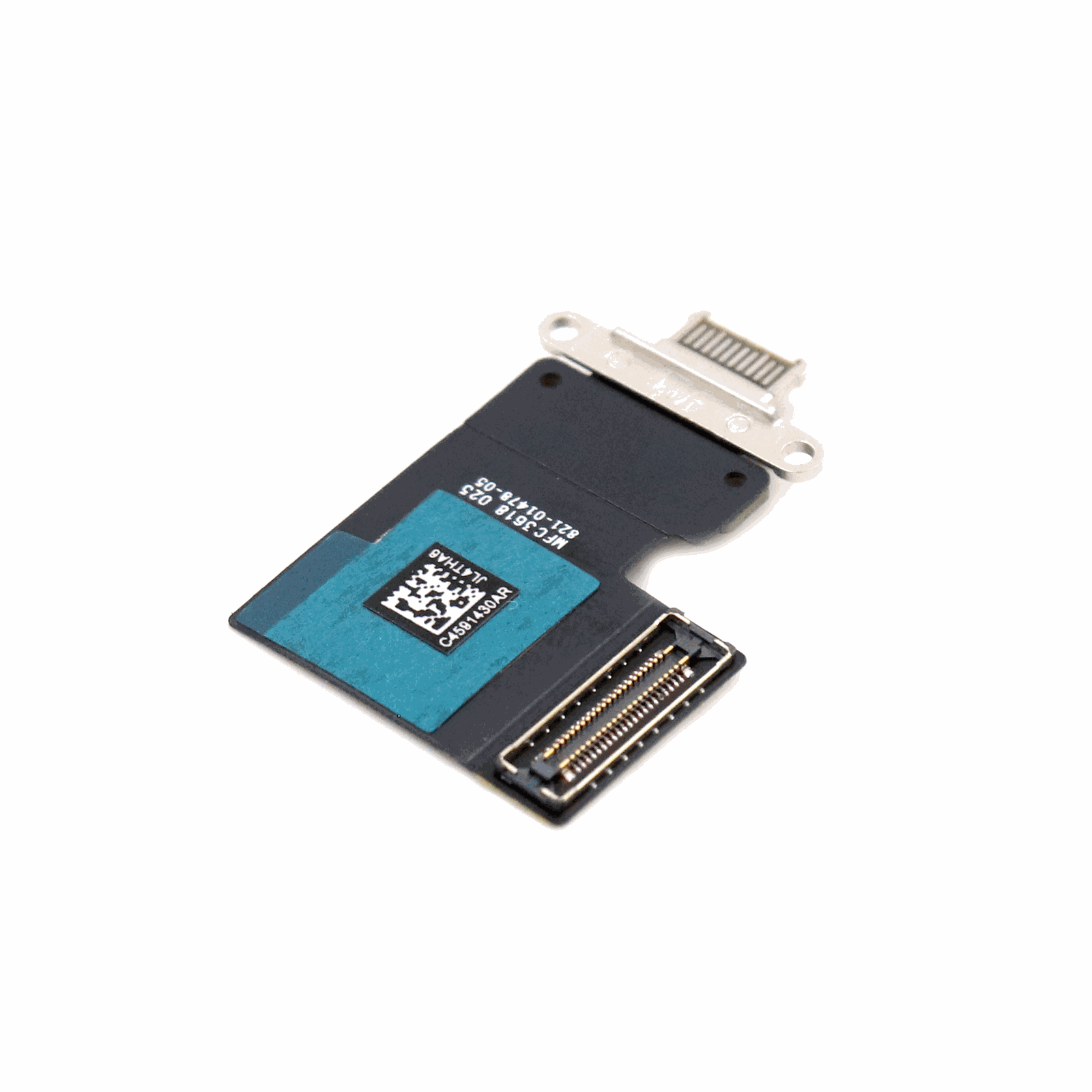 Apple Oplaadpoort voor iPad Pro 12.9 (2018) Wit OEM-Equivalent