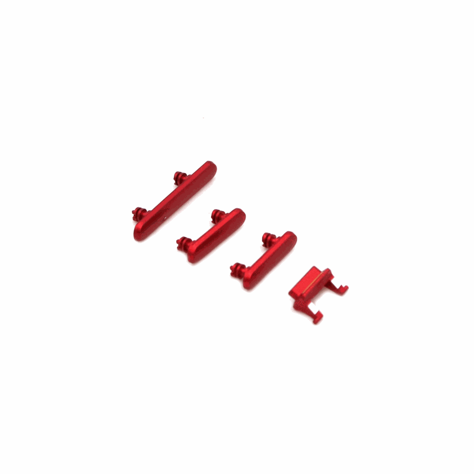 Apple Behuizing-knoppenset voor iPhone 11 Rood OEM-Equivalent