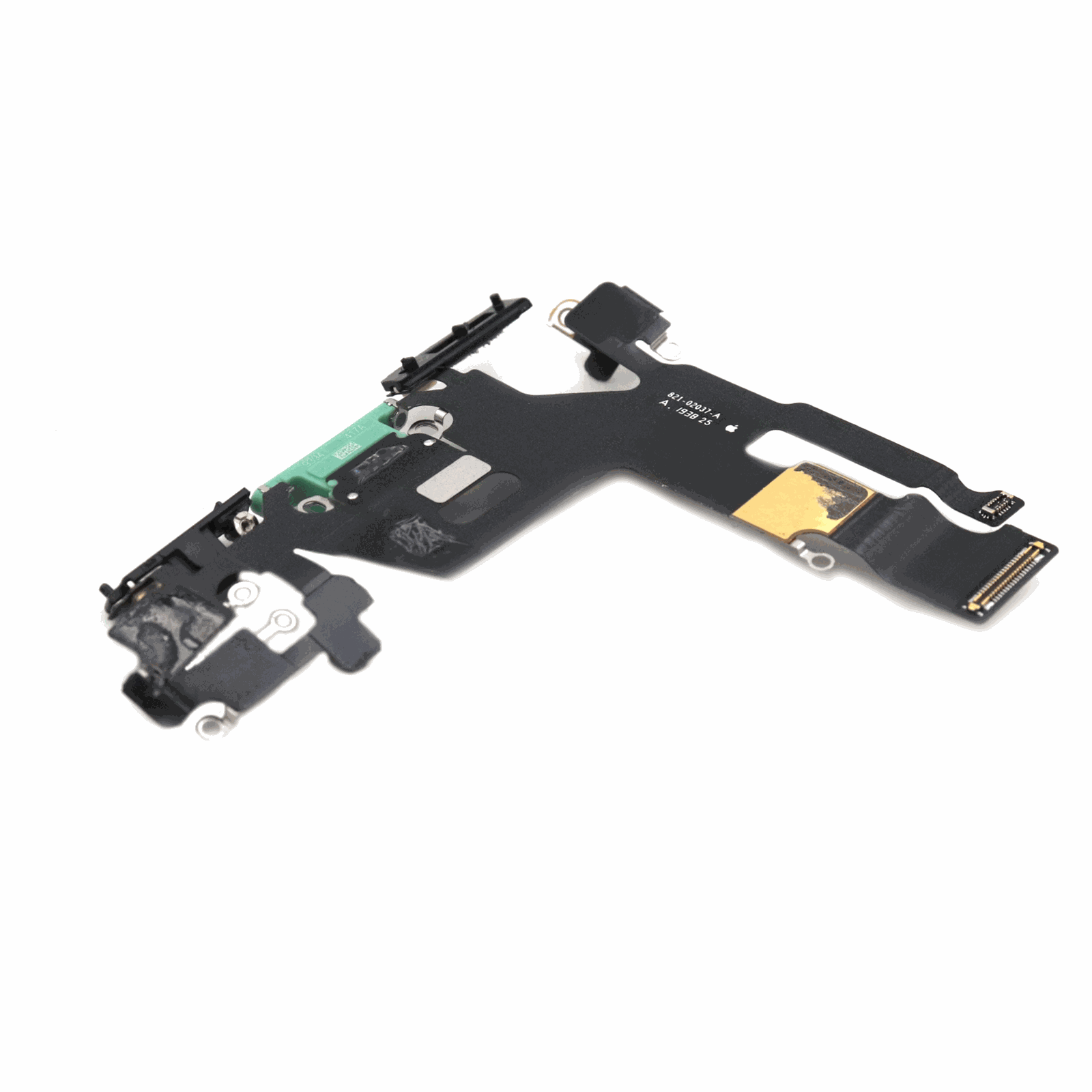 Apple Oplaadpoort voor iPhone 11 Groen Pulled