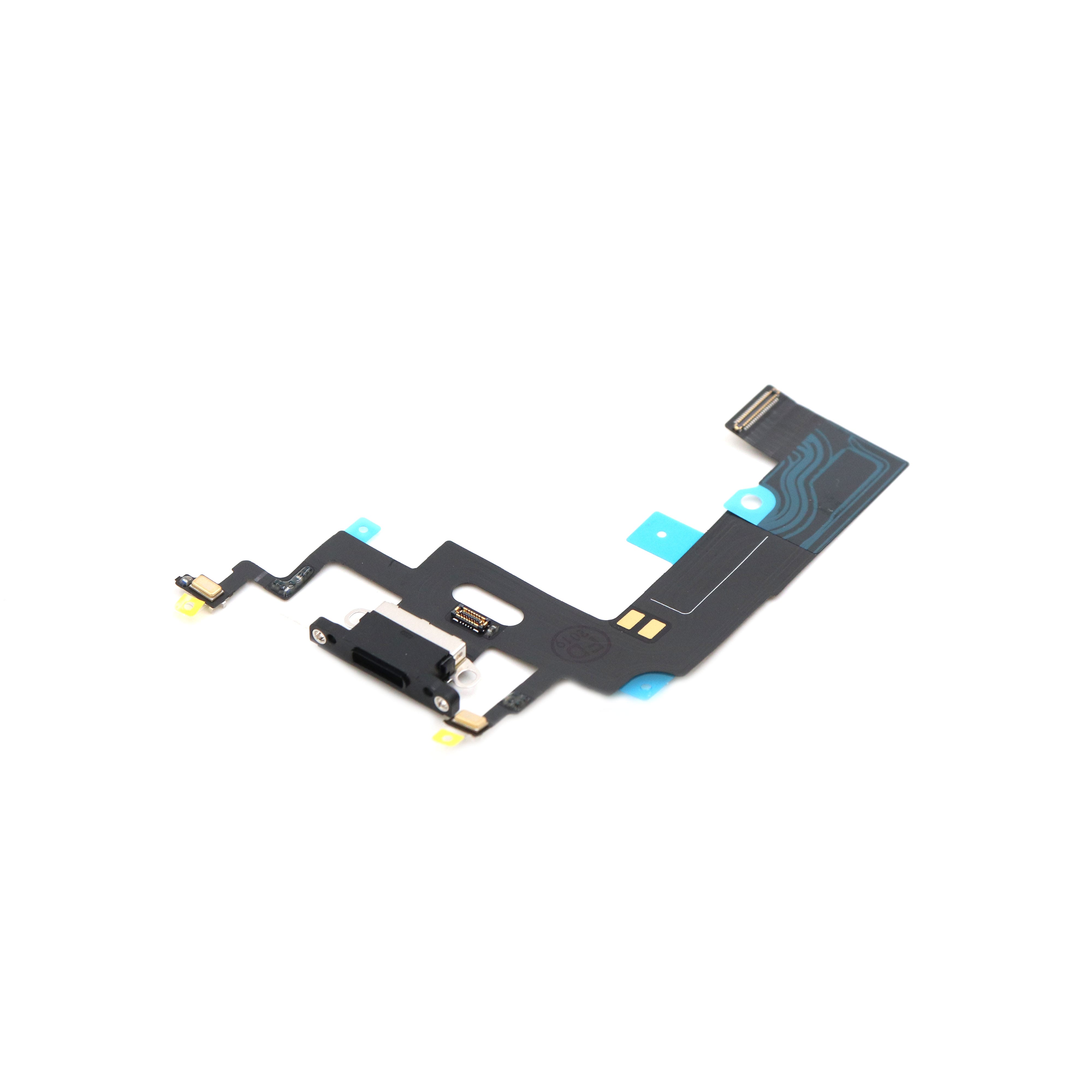 Apple Oplaadpoort voor iPhone Xr Zwart Pulled