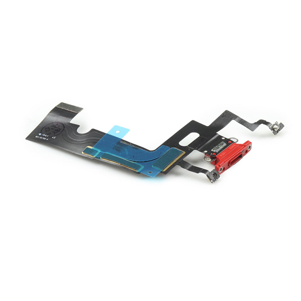 Apple Oplaadpoort voor iPhone Xr Rood Pulled