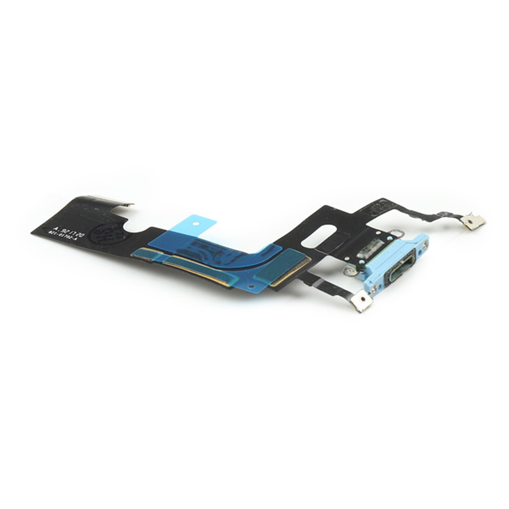 Apple Oplaadpoort voor iPhone Xr Blauw Pulled