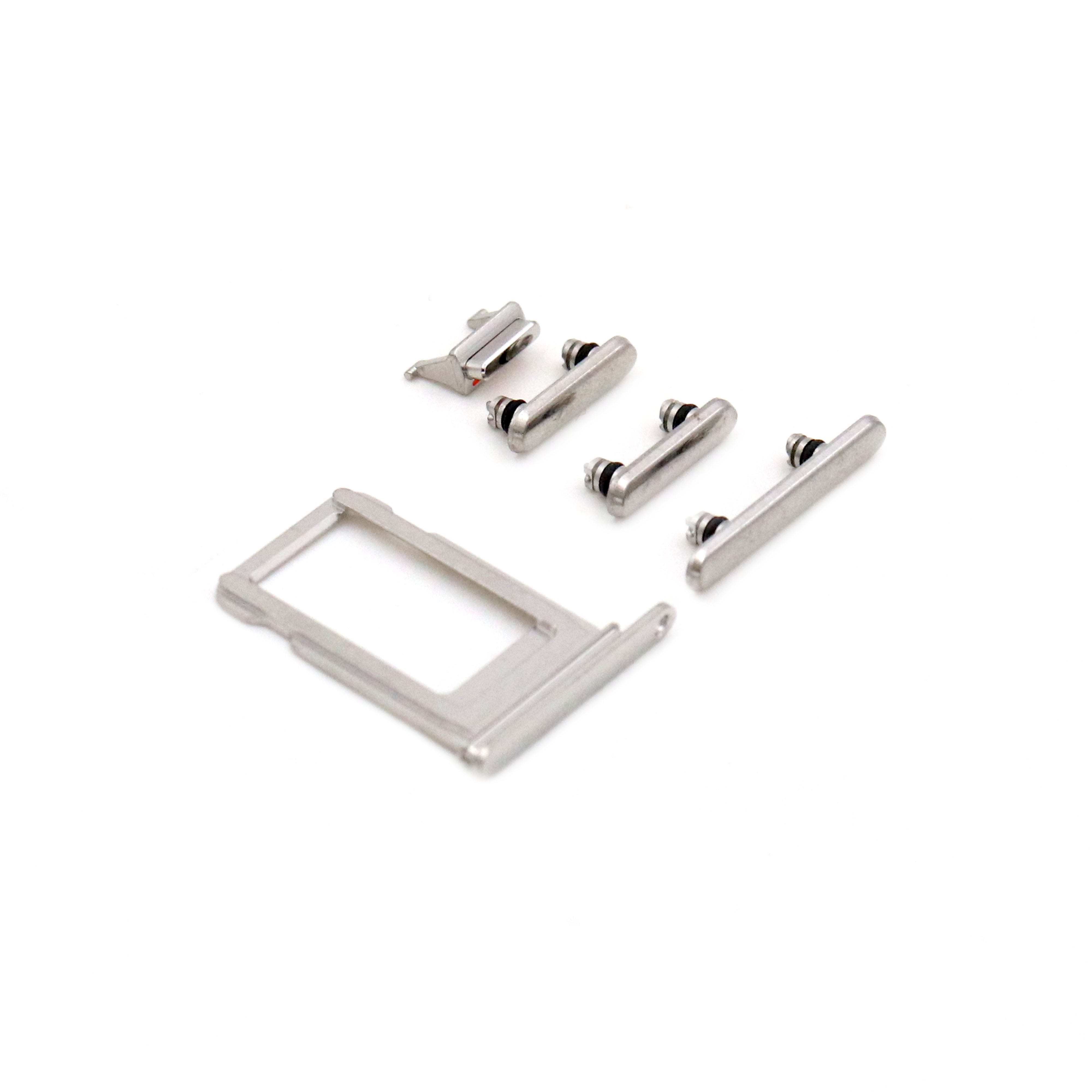 Apple Side Buttons voor iPhone Xs Wit OEM-Equivalent