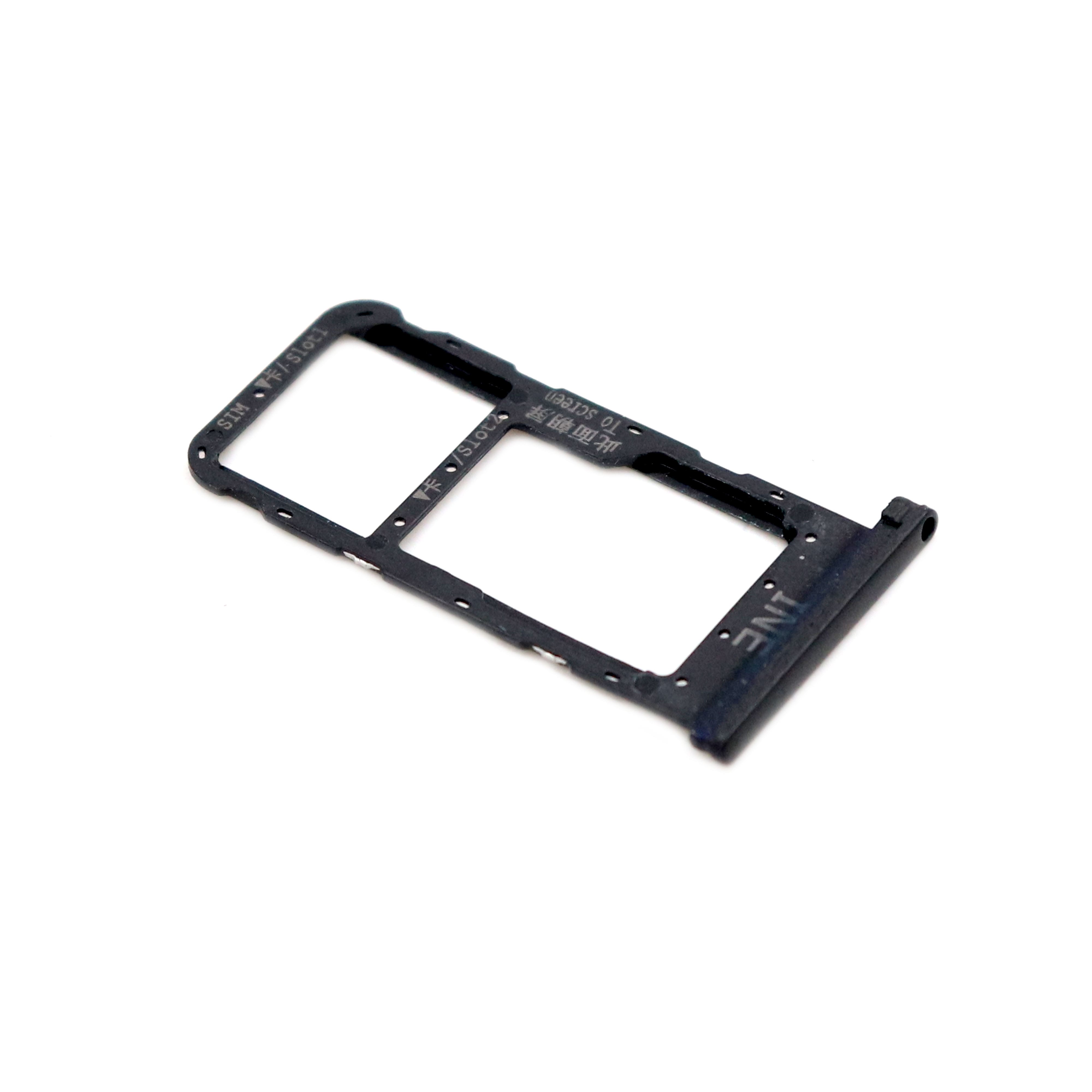Huawei Nano-simkaarthouder voor Huawei P Smart Plus Zwart OEM-Equivalent