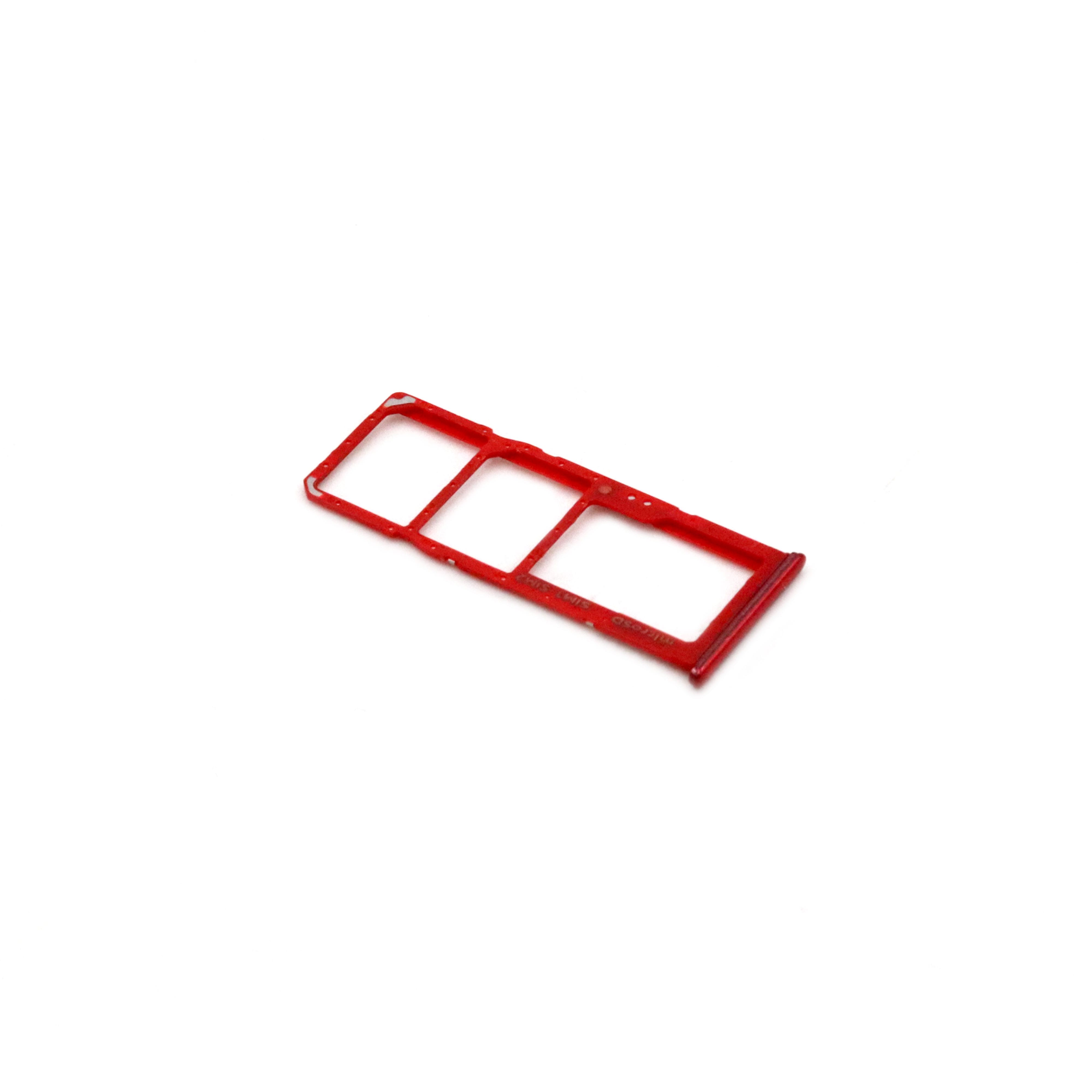 Samsung Nano-simkaarthouder voor Samsung Galaxy A70 (A705F) Rood OEM-Equivalent