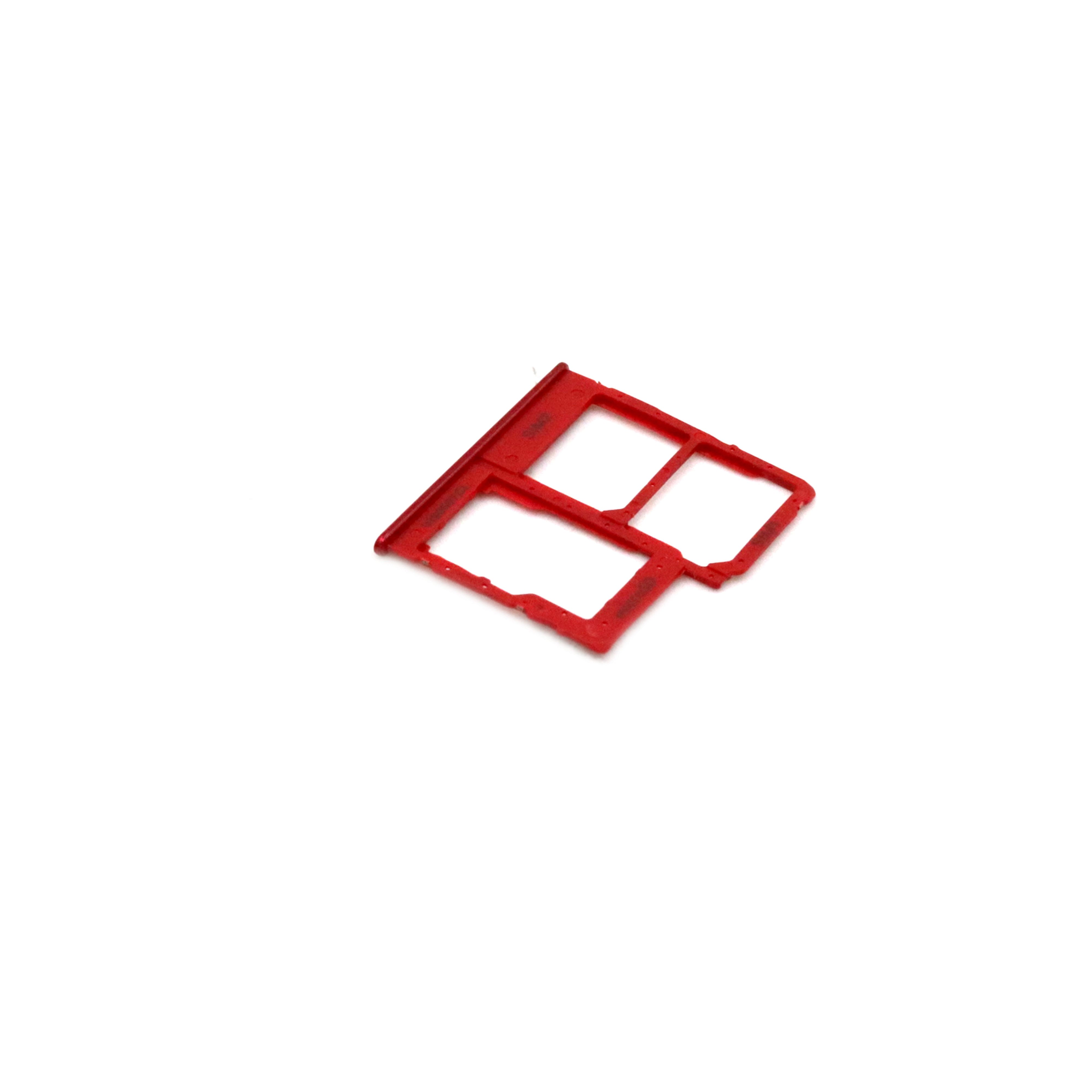 Samsung Nano-simkaarthouder voor Samsung Galaxy A40 (A405F) Rood OEM-Equivalent