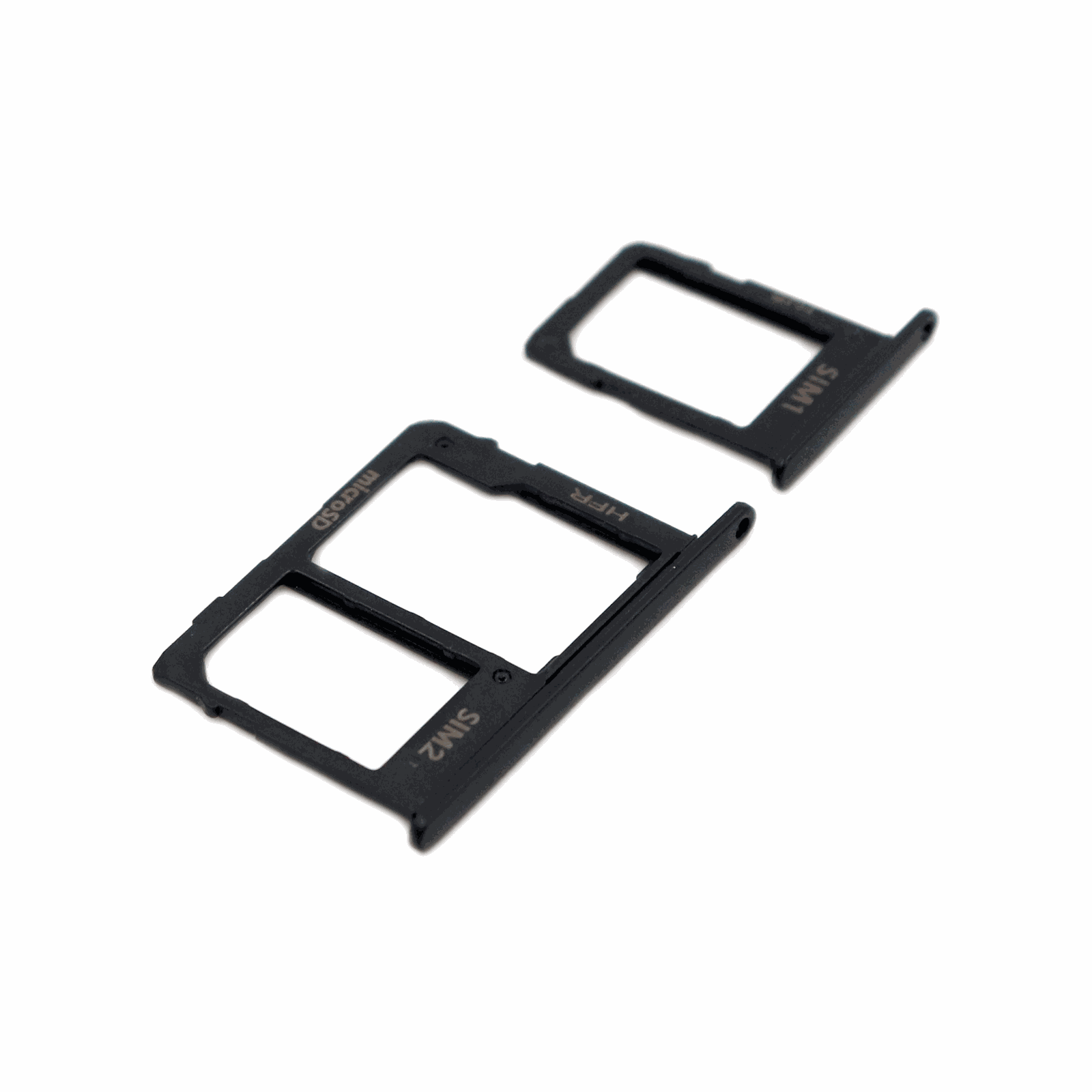 Samsung Nano-simkaarthouder voor Samsung Galaxy J8 2018 (J800F) Zwart OEM-Equivalent