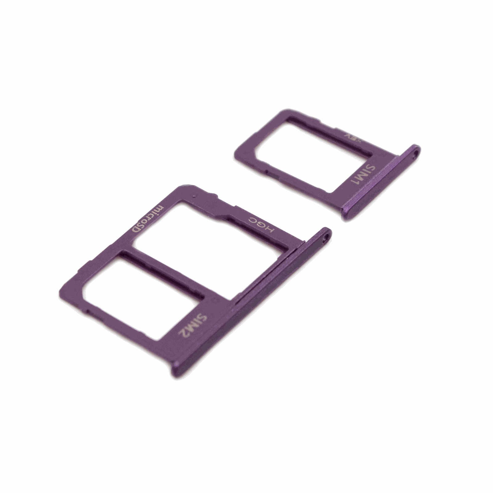Samsung Nano-simkaarthouder voor Samsung Galaxy J8 2018 (J800F) Paars OEM-Equivalent