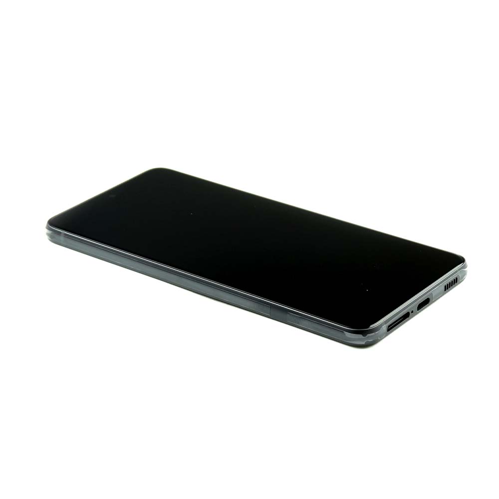 Samsung Scherm met frame voor Samsung Galaxy S21 FE 5G Zwart Service Pack