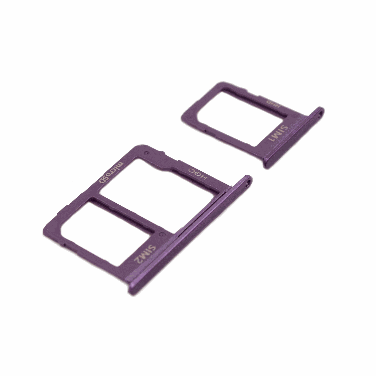 Samsung Nano-simkaarthouder voor Samsung Galaxy J4 2018 (J400F) Paars OEM-Equivalent