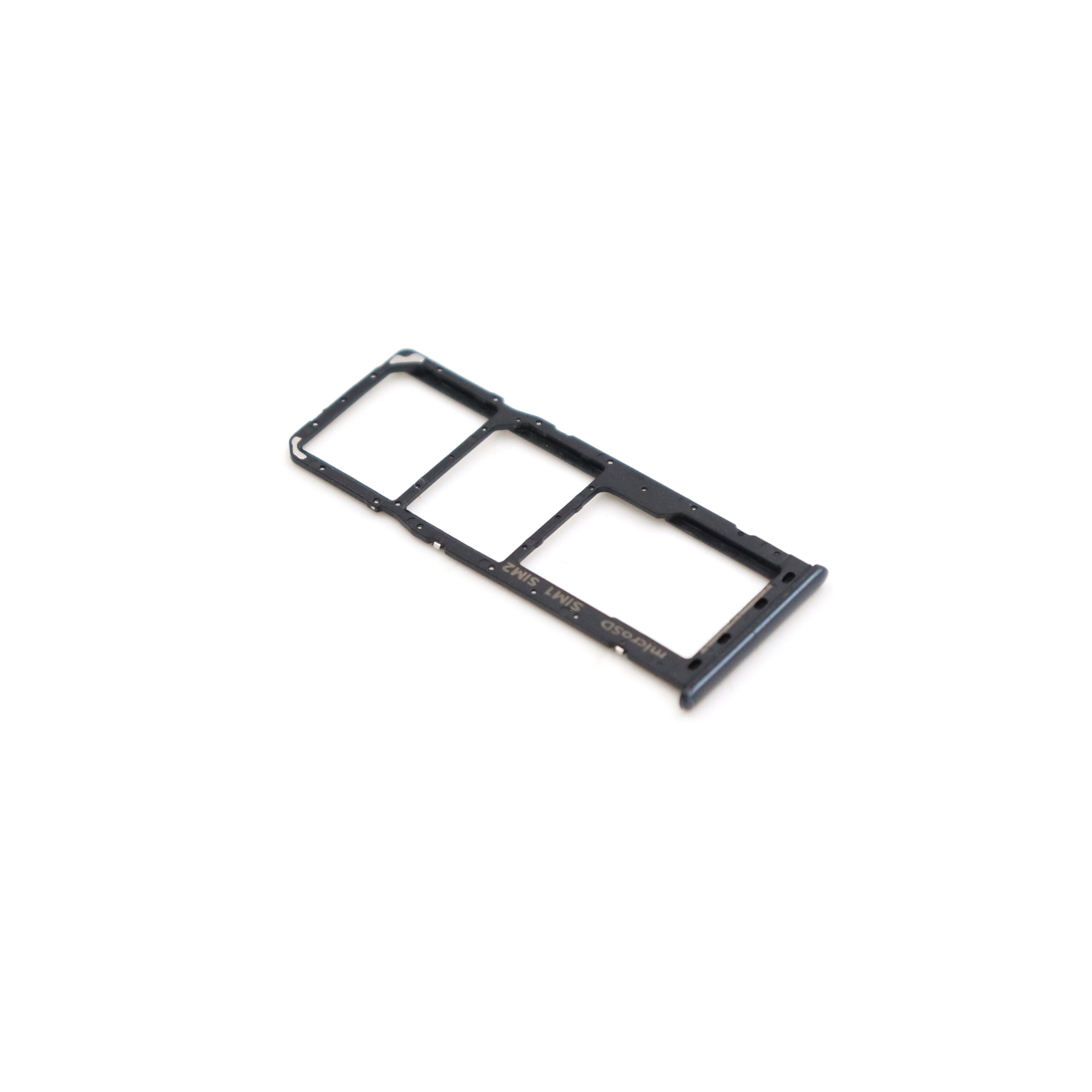 Samsung Nano-simkaarthouder voor Samsung Galaxy A7 2018 (A750F) Zwart OEM-Equivalent