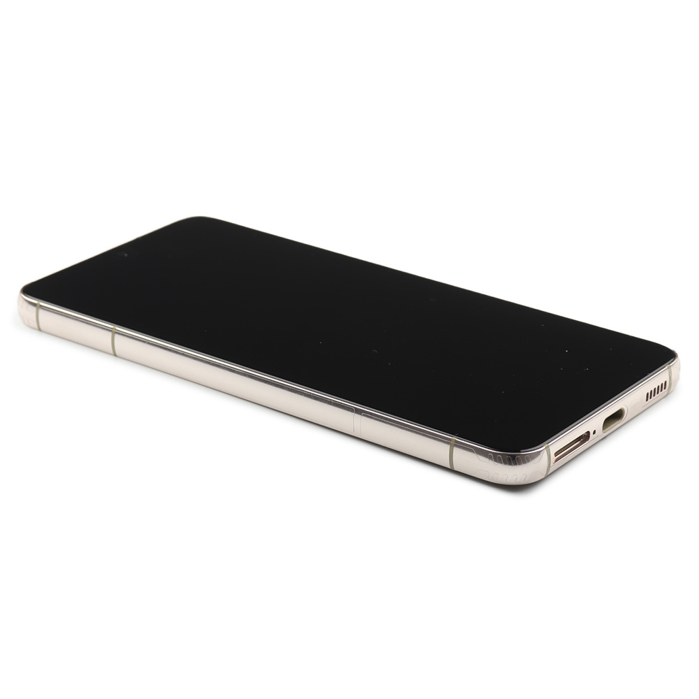 Samsung Scherm met frame voor Samsung Galaxy S22 (SM-S901B) Violet Service Pack