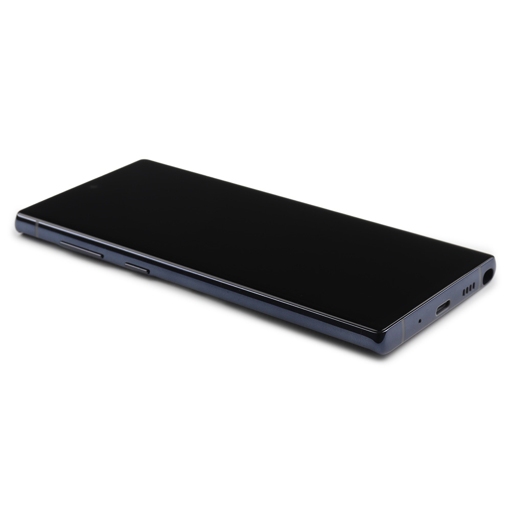Samsung Scherm met frame voor Samsung Galaxy Note 10 (N970F) Zwart In-Cell