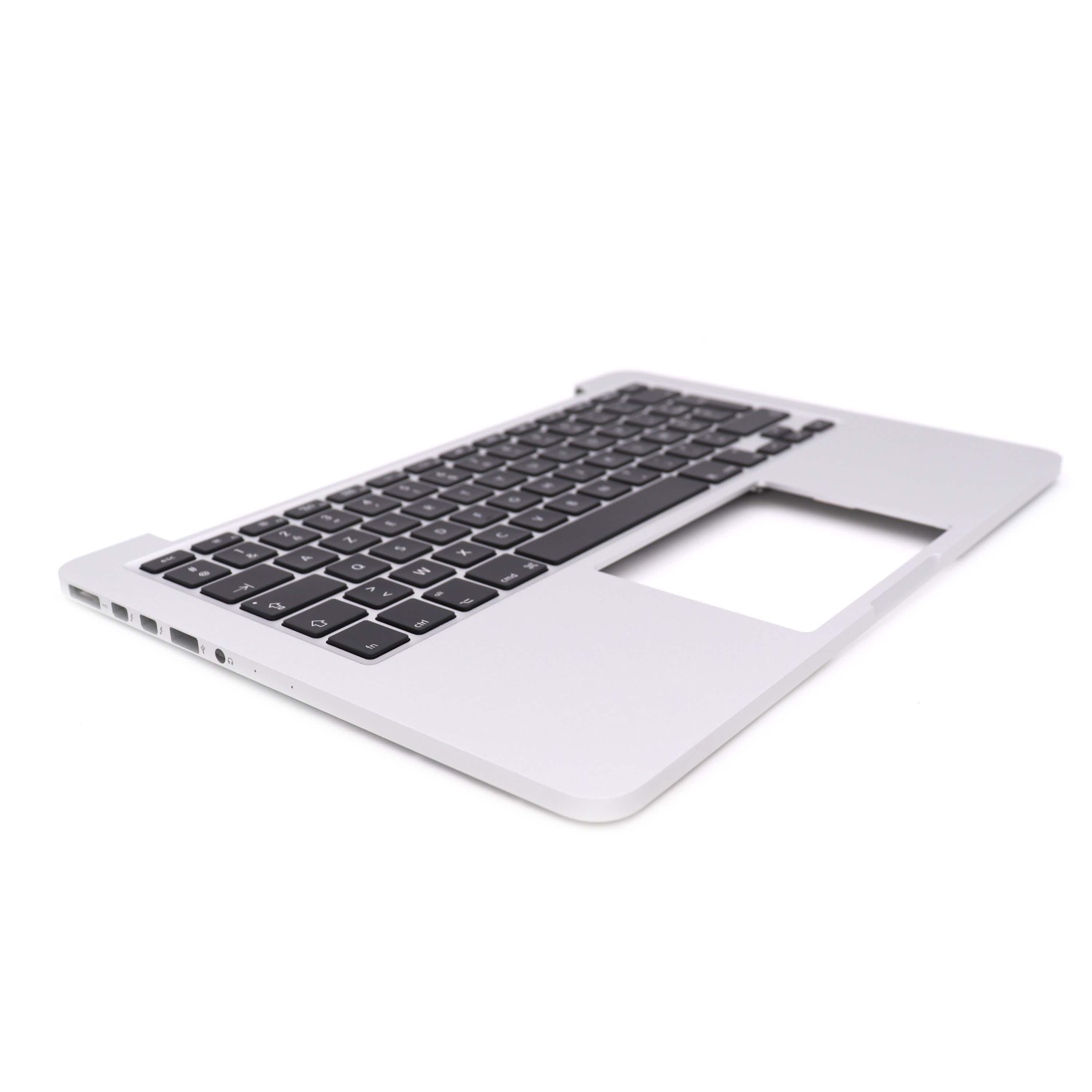Apple Keyboard Complete met behuizing FR voor MacBook Pro Retina 13 inch (A1502) Zilver OEM-Equivalent
