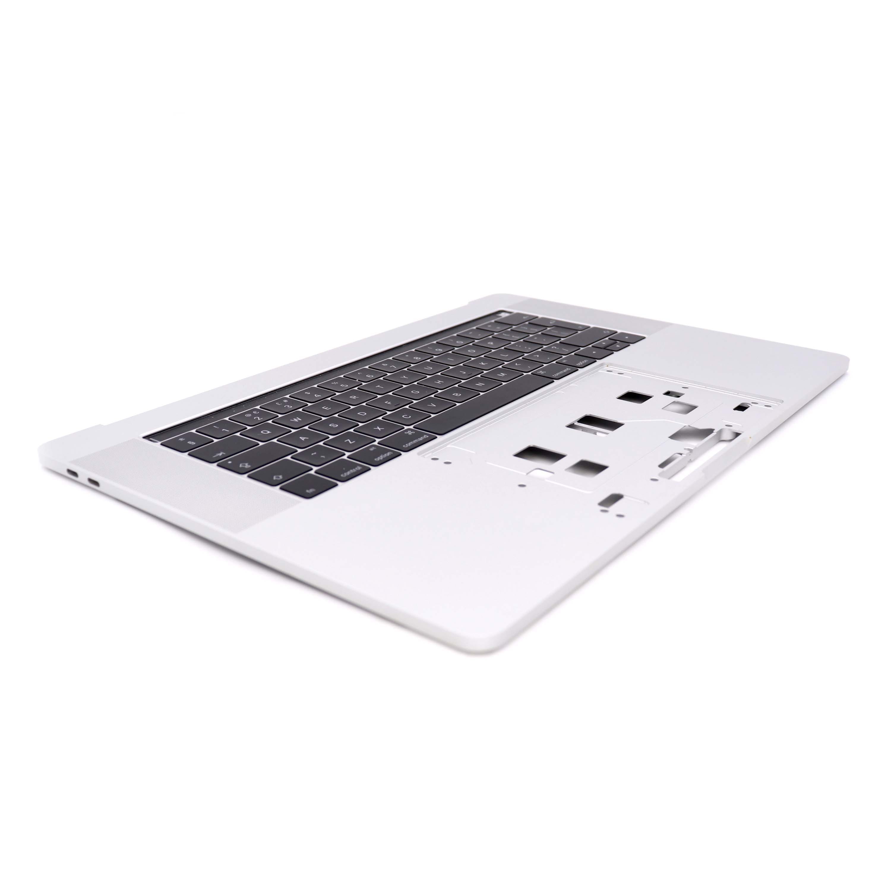 Apple Keyboard Complete met behuizing (UK) voor MacBook Pro Retina 15 A1707 Zilver OEM-Equivalent