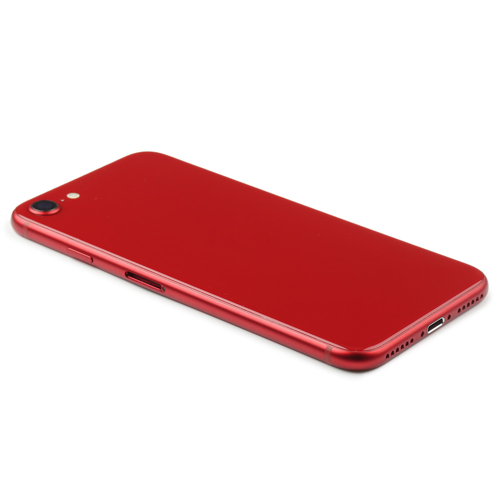 Apple Achterbehuizing met kleine onderdelen voor iPhone SE 3 2022 Rood Pulled