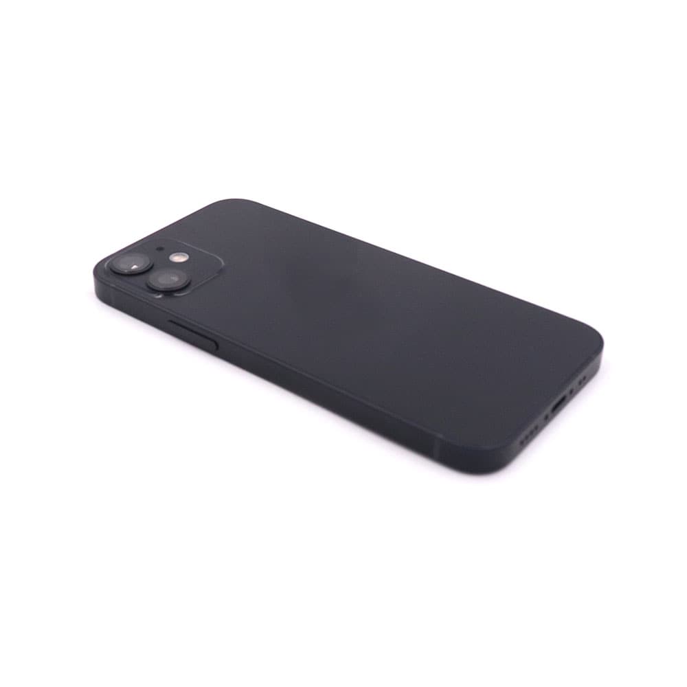Apple Achterbehuizing With Parts (US Version) voor iPhone 12 Mini Zwart Pulled