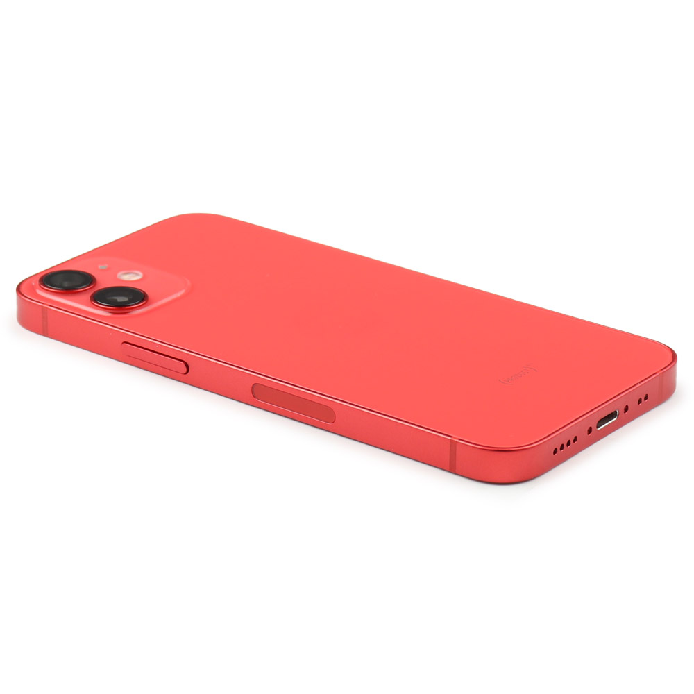 Apple Achterbehuizing With Parts (US Version) voor iPhone 12 Mini Rood Pulled