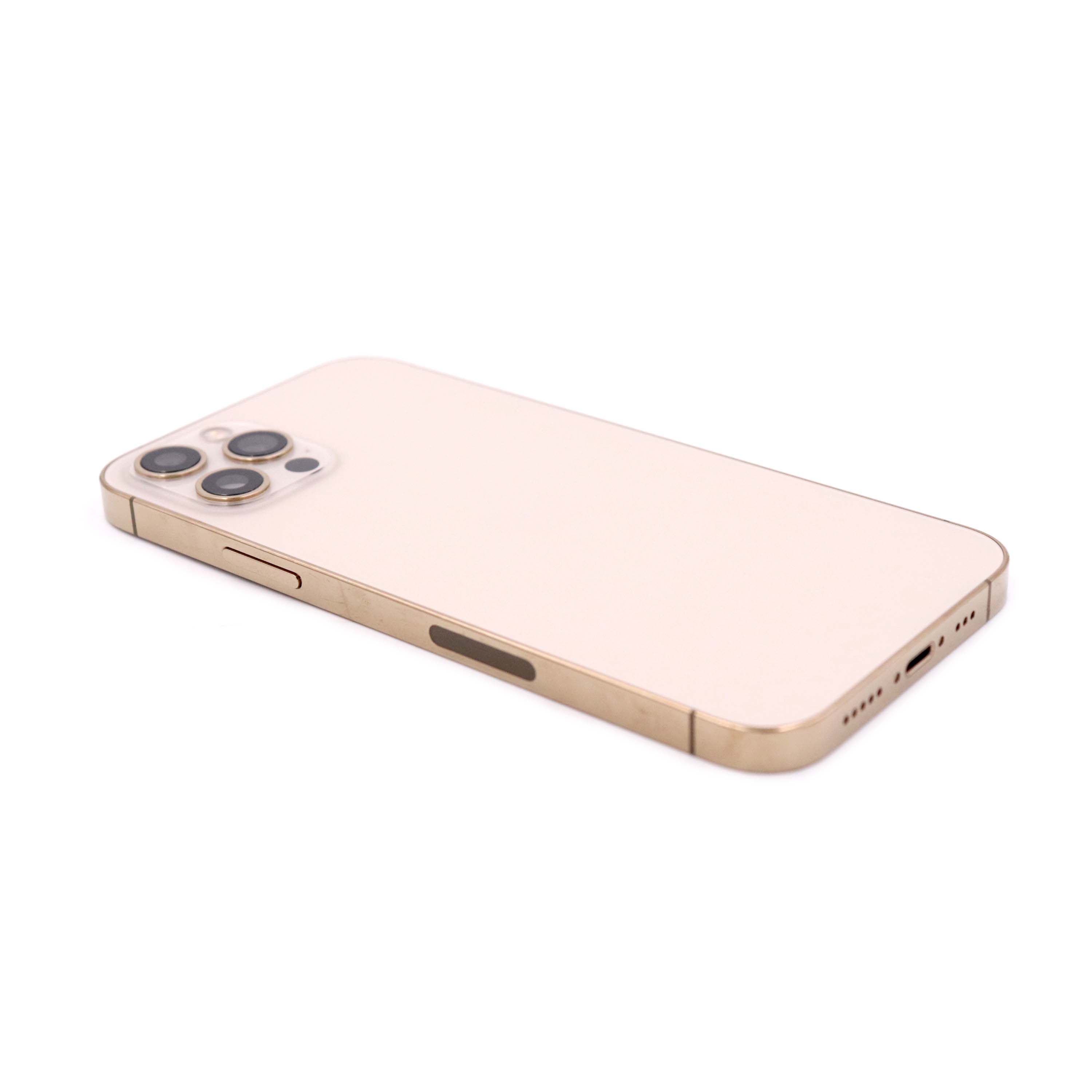 Apple Achterbehuizing met kleine onderdelen (US-versie) voor iPhone 12 Pro Gold Pulled
