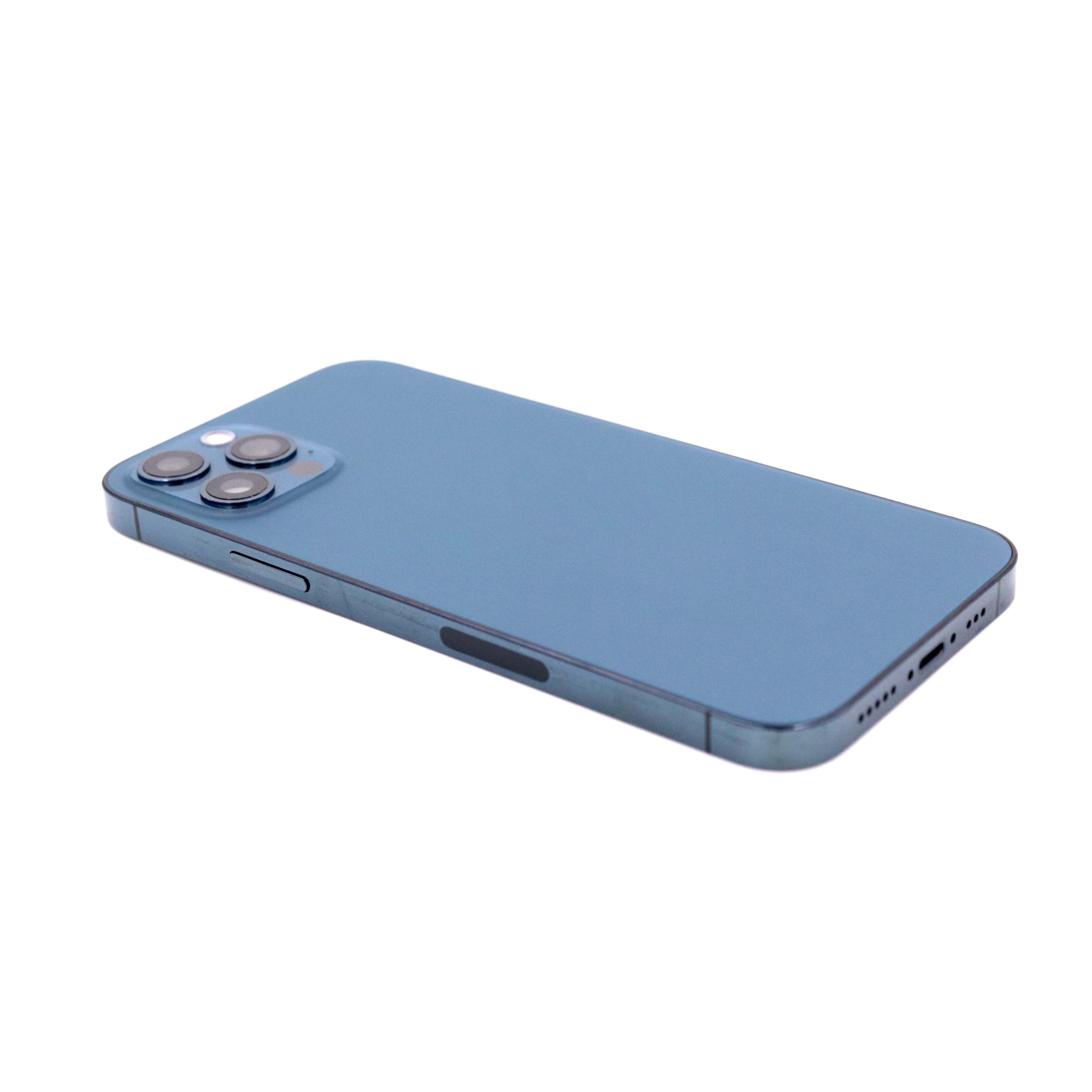Apple Achterbehuizing met kleine onderdelen (US-versie) voor iPhone 12 Pro Blauw Pulled