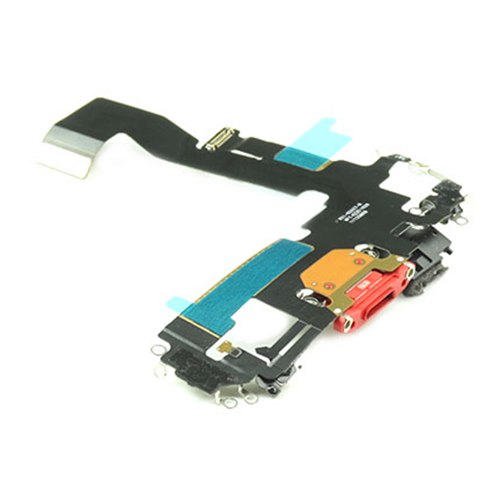 Apple Oplaadpoort voor iPhone 12 Pro Rood Pulled