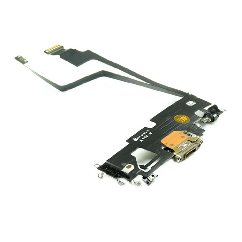 Apple Oplaadpoort voor iPhone 12 Pro Max Gold Pulled