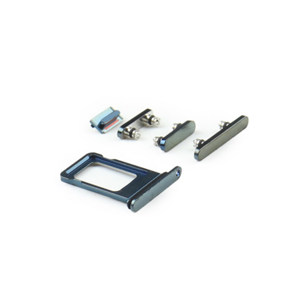Apple Behuizing-knoppenset voor iPhone 12 Pro Max Groen OEM-Equivalent