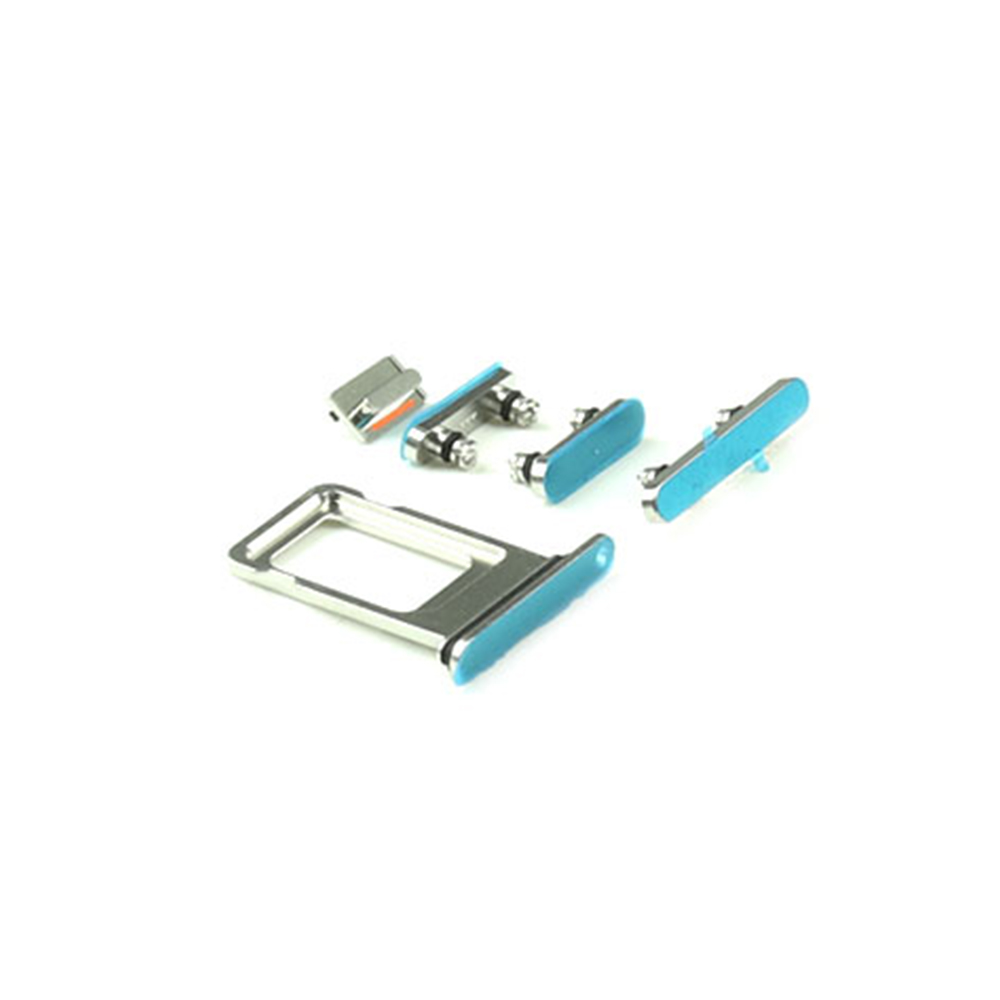 Apple Behuizing-knoppenset voor iPhone 12 Pro Max Wit OEM-Equivalent