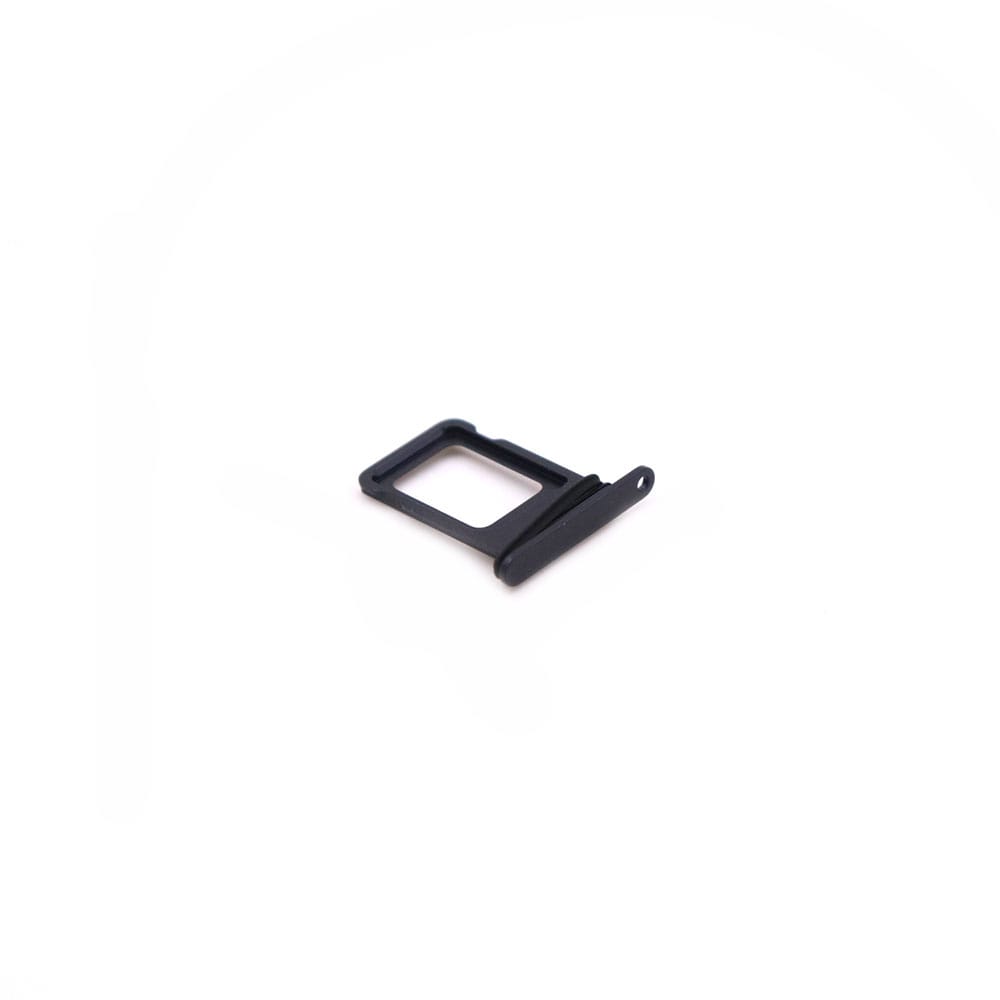 Apple Dual Nano-simkaarthouder voor iPhone 12 Zwart OEM-Equivalent