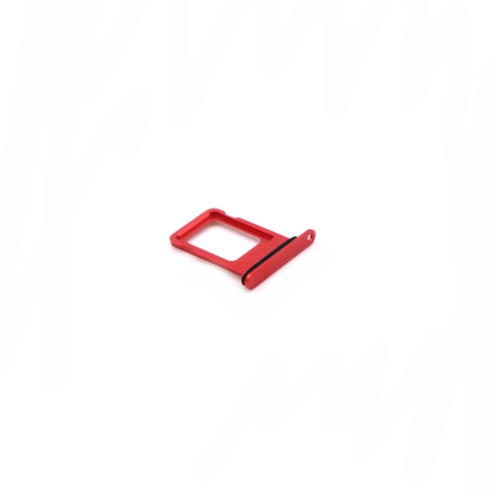 Apple Dual Nano-simkaarthouder voor iPhone 12 Rood OEM-Equivalent