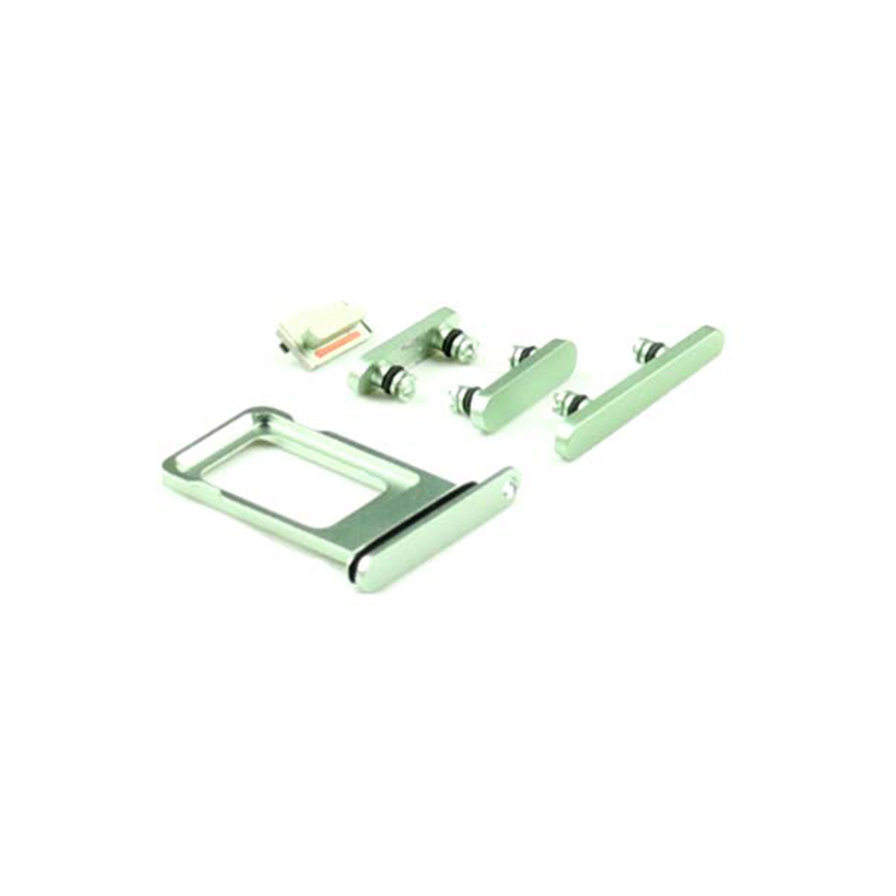Apple Behuizing-knoppenset voor iPhone 12 Groen OEM-Equivalent