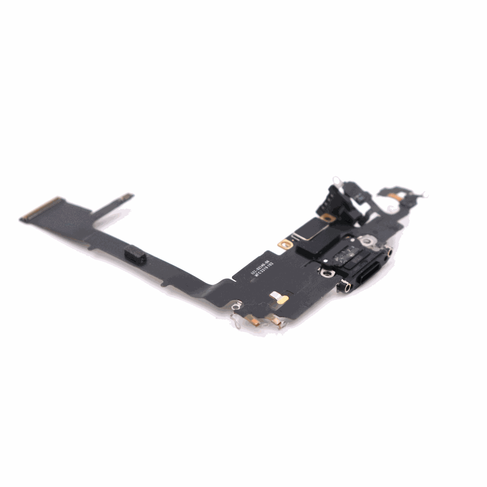 Apple Oplaadpoort voor iPhone 11 Pro Zwart Pulled