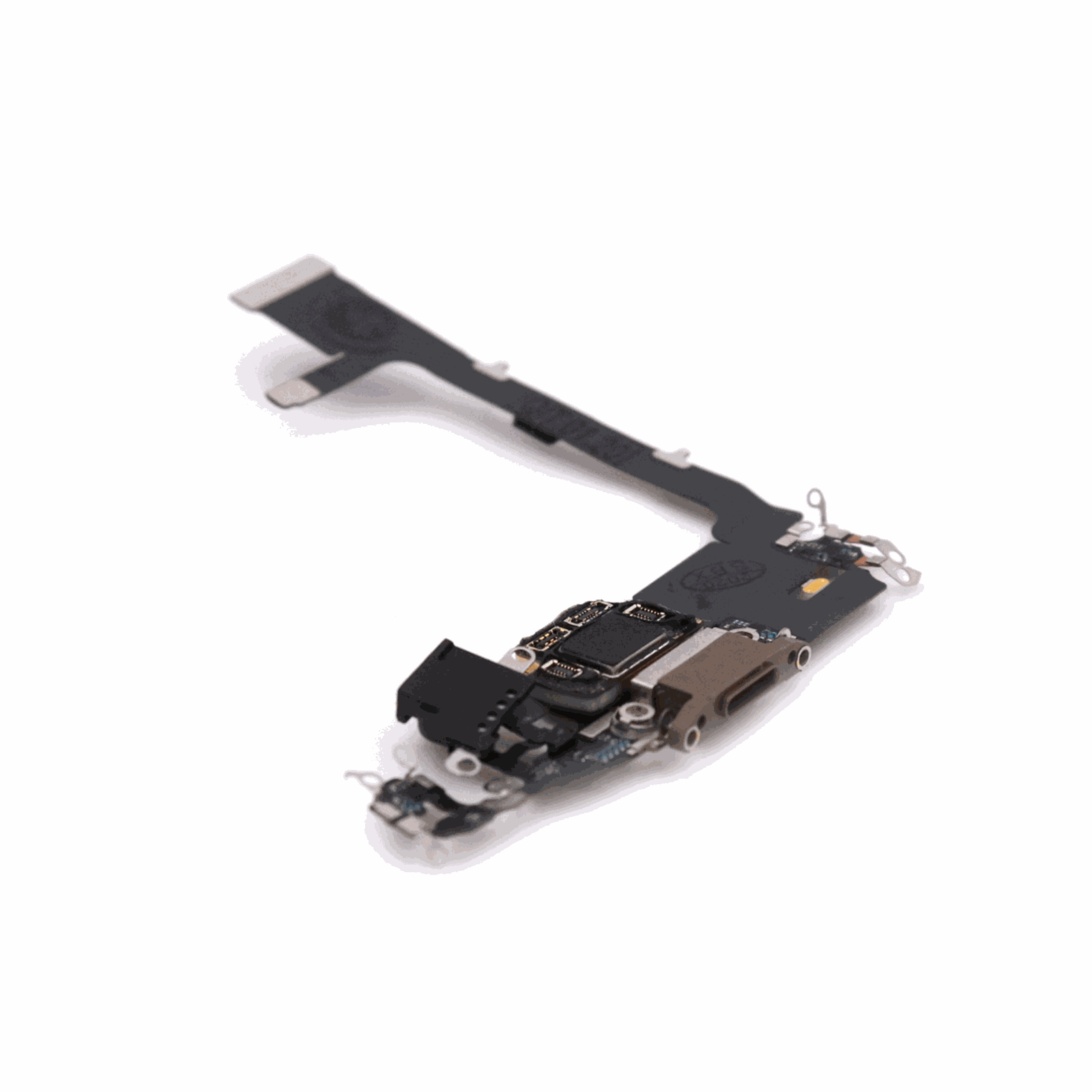 Apple Oplaadpoort voor iPhone 11 Pro Gold Pulled
