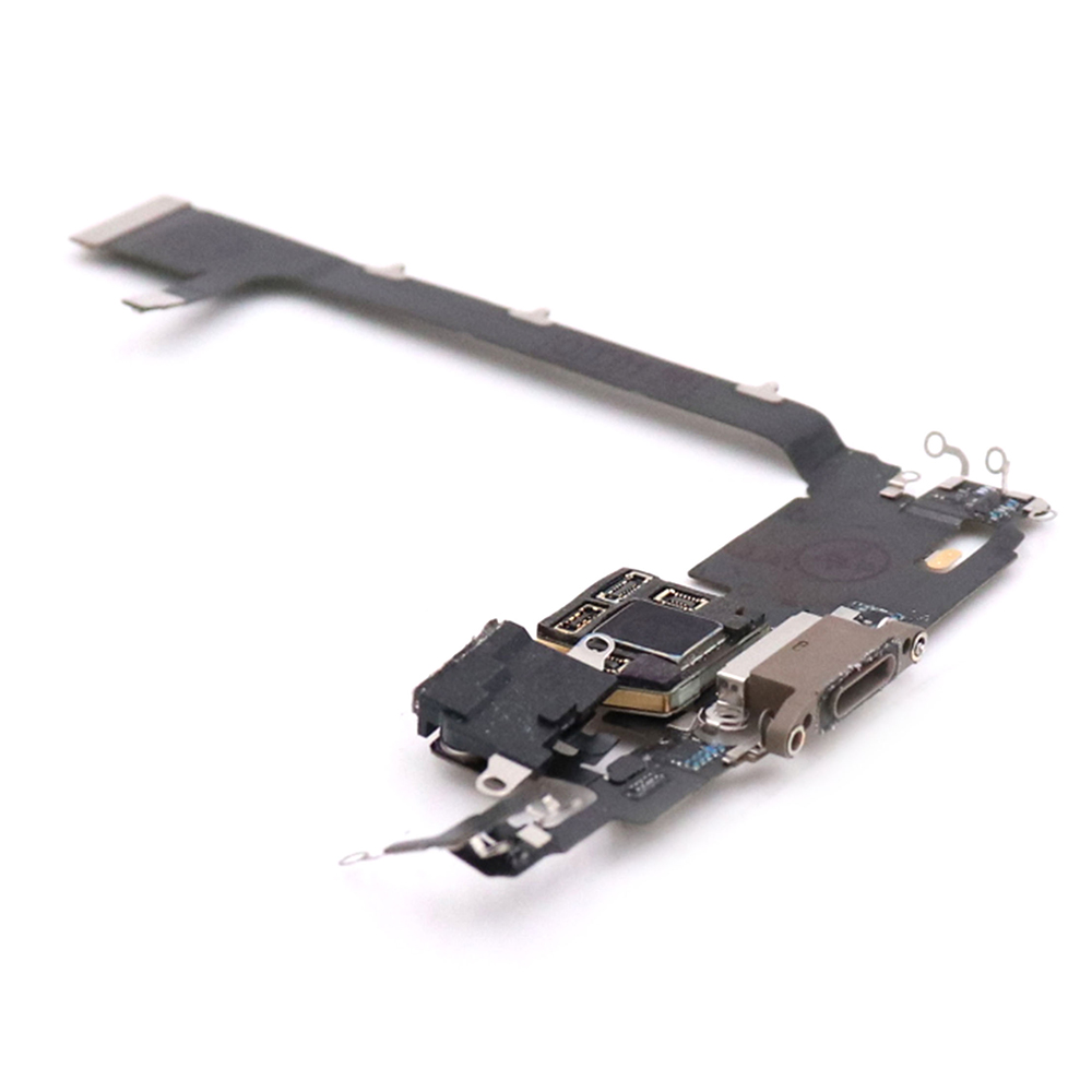 Apple Oplaadpoort voor iPhone 11 Pro Max Gold Pulled