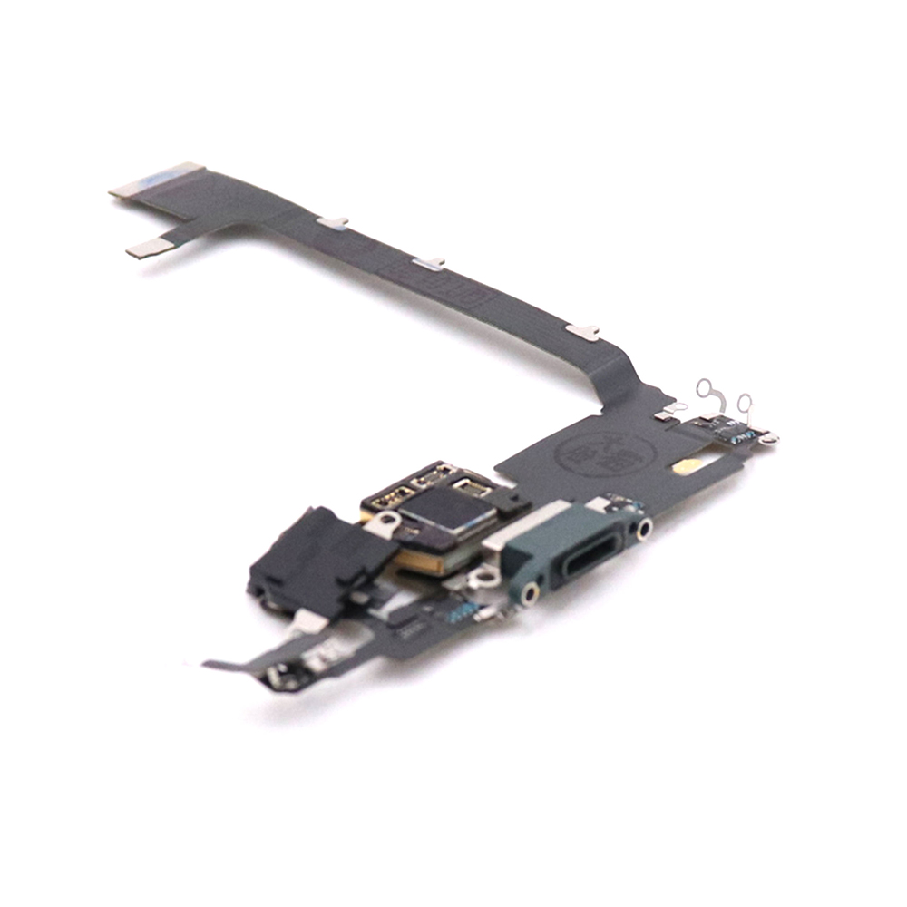 Apple Oplaadpoort voor iPhone 11 Pro Max Groen Pulled