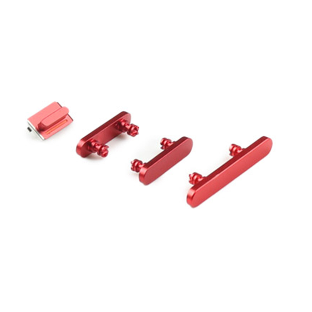 Apple Behuizing-knoppenset voor iPhone 14 Rood OEM-Equivalent