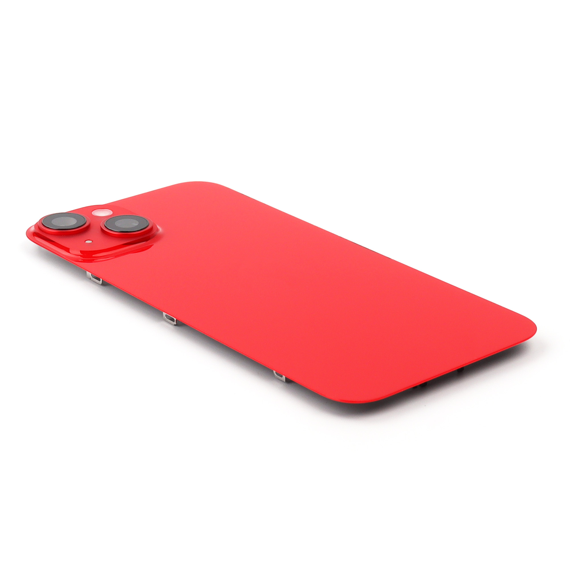 Apple Achterkant incl. cameralens, flitser en draadloos laden voor iPhone 14 Rood Pulled B