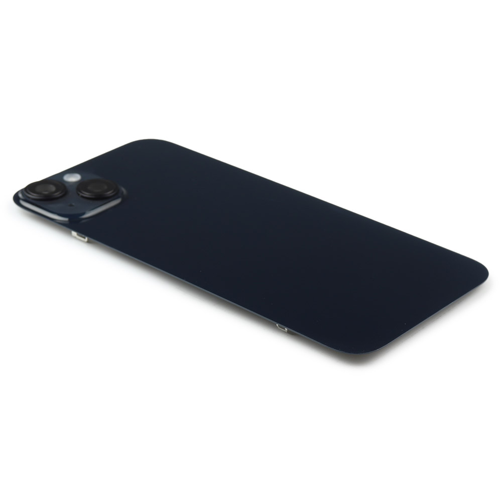 Apple Achterkant incl. cameralens, flitser en draadloos laden voor iPhone 14 Plus Zwart Pulled
