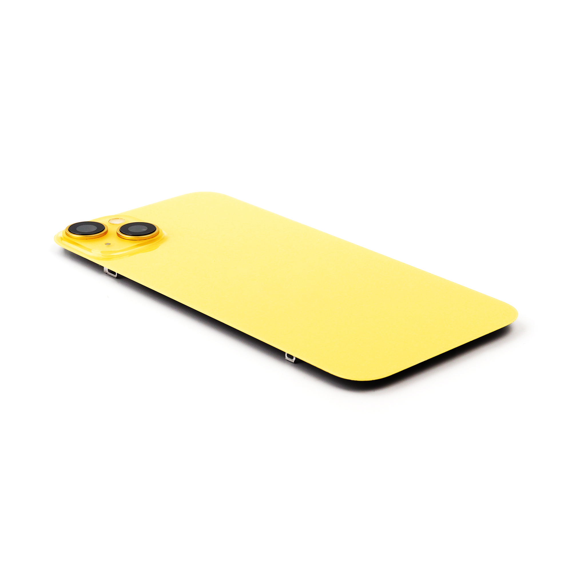 Apple Achterkant incl. cameralens, flitser en draadloos laden voor iPhone 14 Plus Geel Pulled B