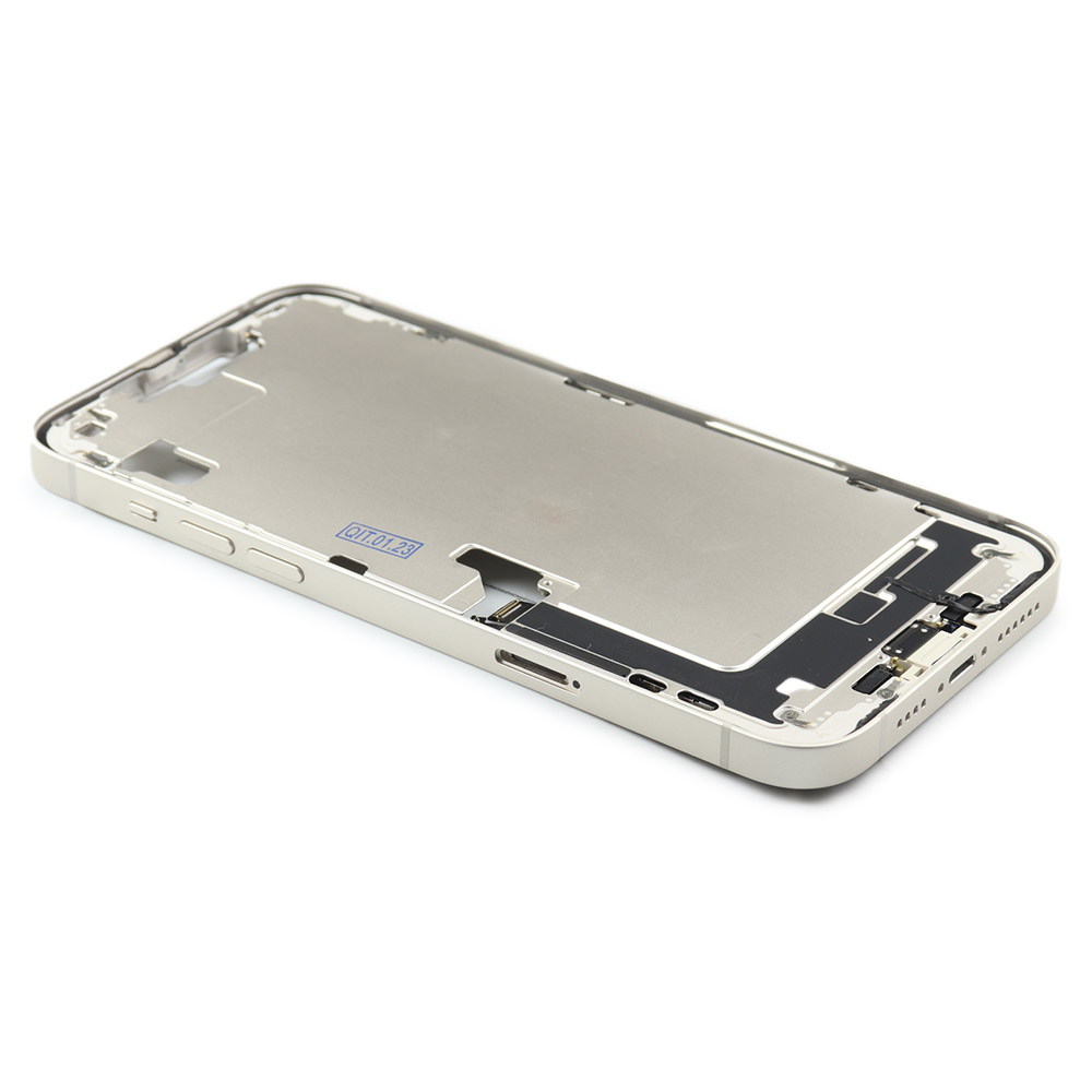 Apple Middenframe voor iPhone 14 Plus Wit Pulled
